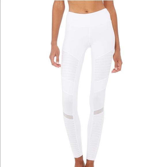 ALO Yoga Pants - Alo Yoga High Waist Moto Leggings